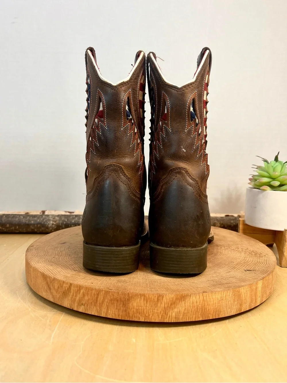 Ariat Quickdraw VentTEK Big Kid’s Western Boot-10027304 Size 1